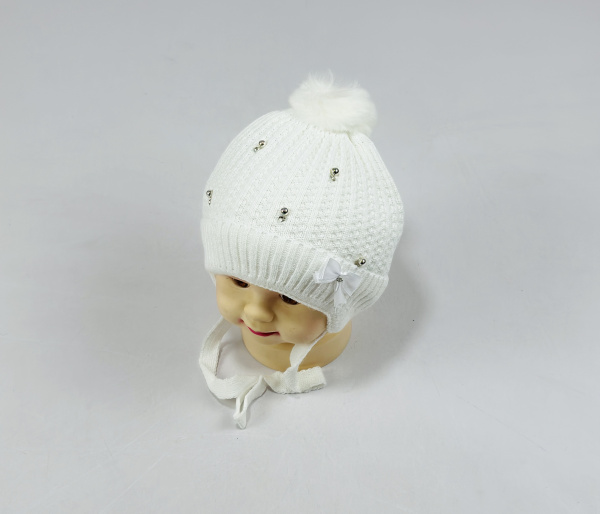 Шапка малютка арт.1029 (белый)